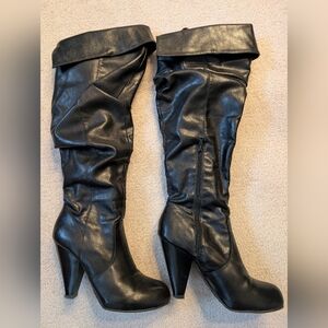 Kenneth Cole Reaction | Over the Knee Boot | Black | 8